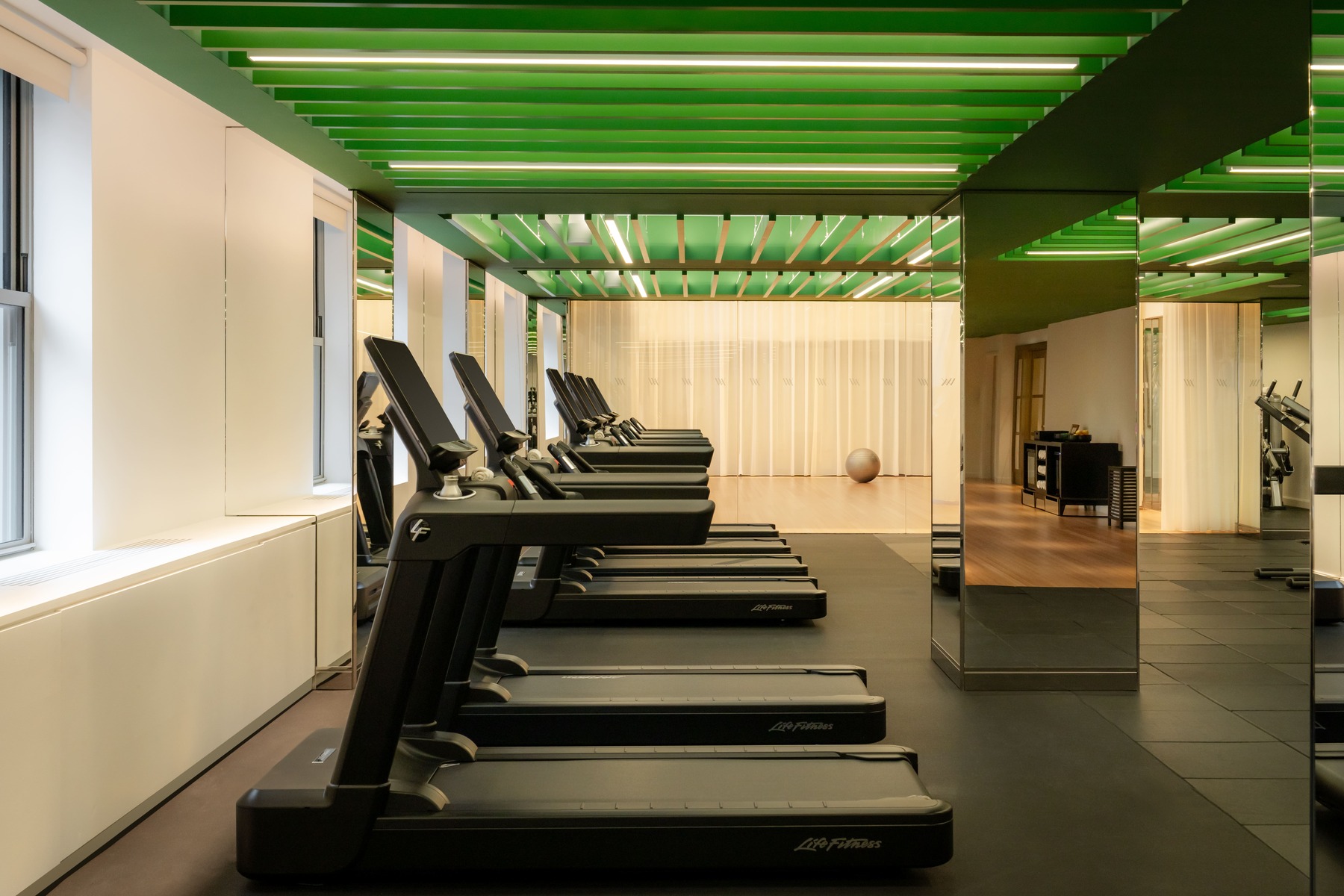 Fitness center at Waldorf Astoria New York