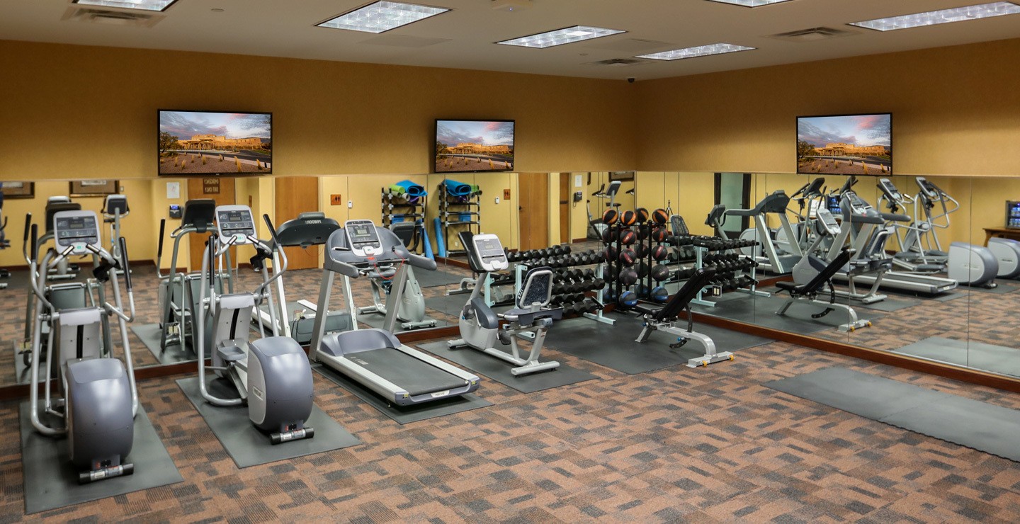 Fitness center at Sandia Resort & Casino