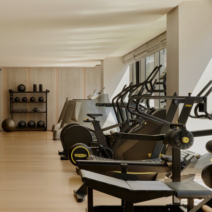 Fitness center at Aman New York