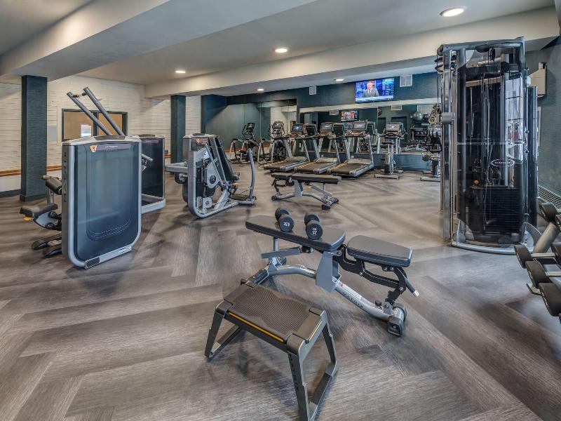 Fitness center at Four Points by Sheraton Anchorage Downtown