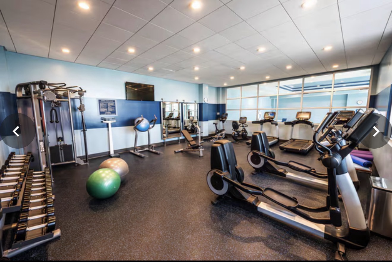 Fitness center at Four Points by Sheraton Anchorage Downtown