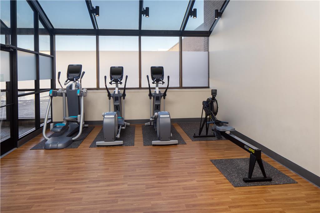 Fitness center · view 2 at Hilton Arlington