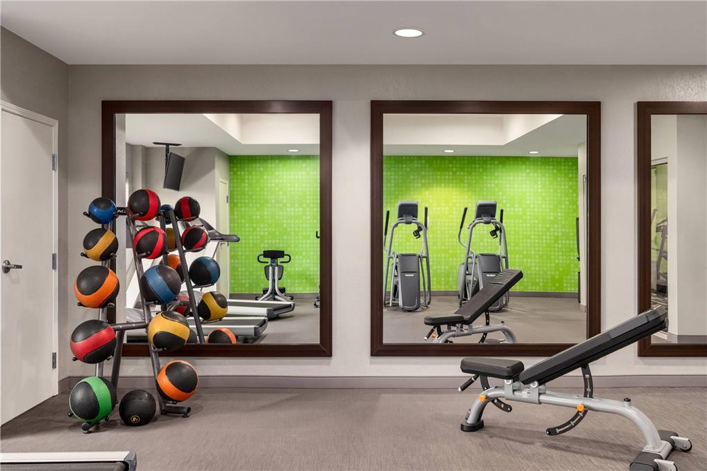 Fitness center at La Quinta Inn & Suites by Wyndham Arlington North 6 Flags Dr