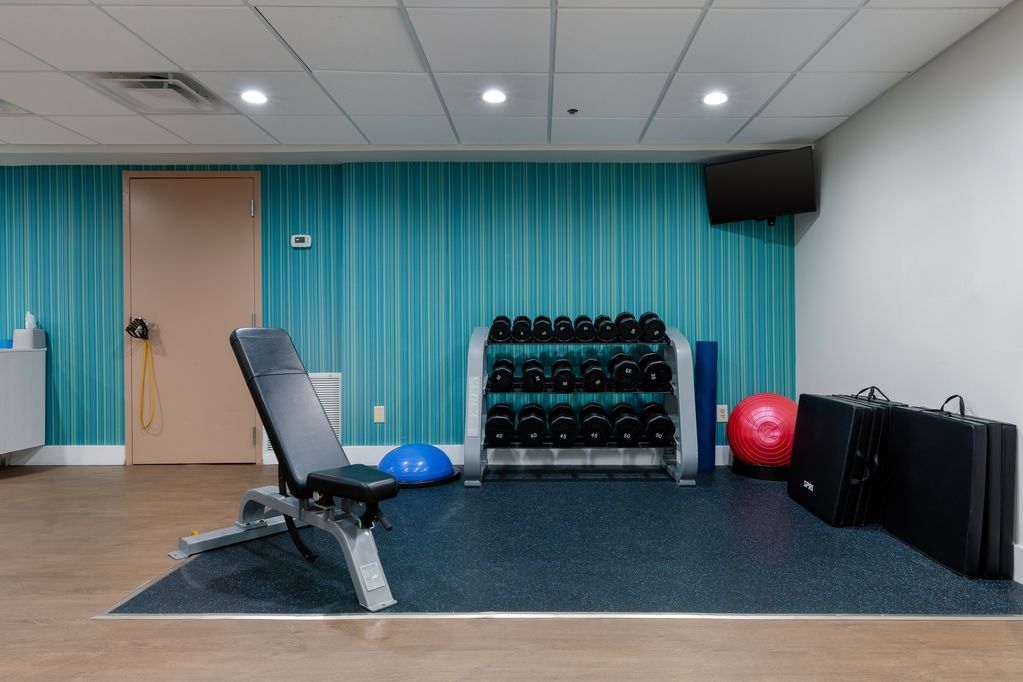 Fitness center at Holiday Inn Express & Suites Atlanta Downtown