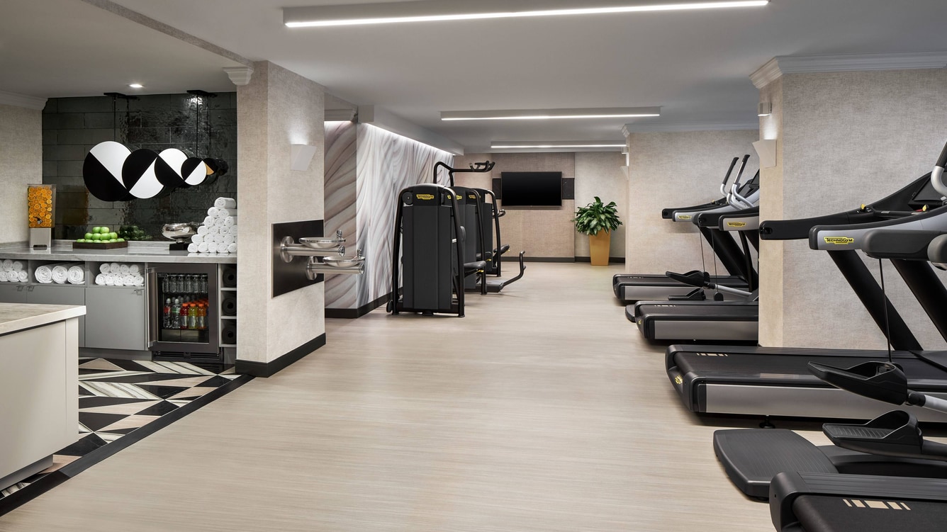 Fitness center at The Ritz-Carlton, Atlanta