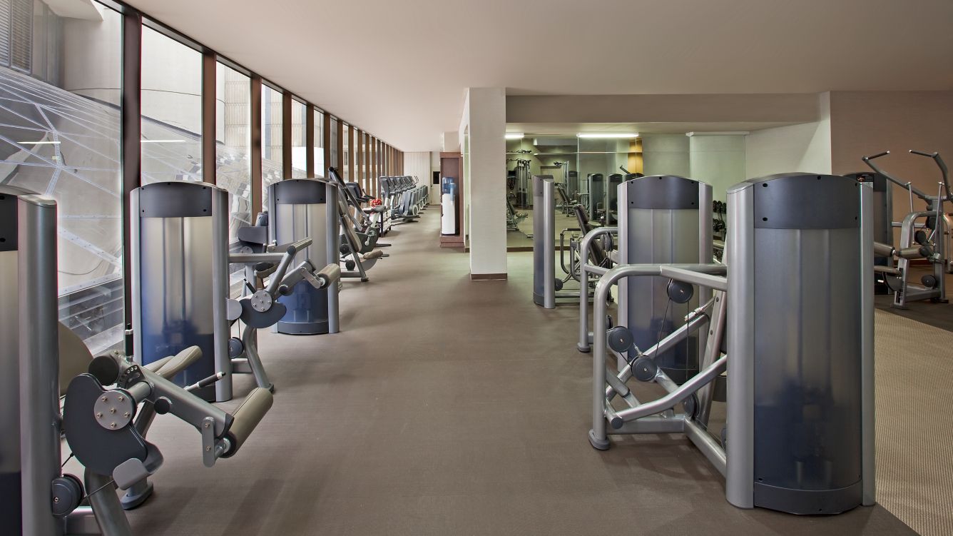 Fitness center at The Westin Peachtree Plaza, Atlanta