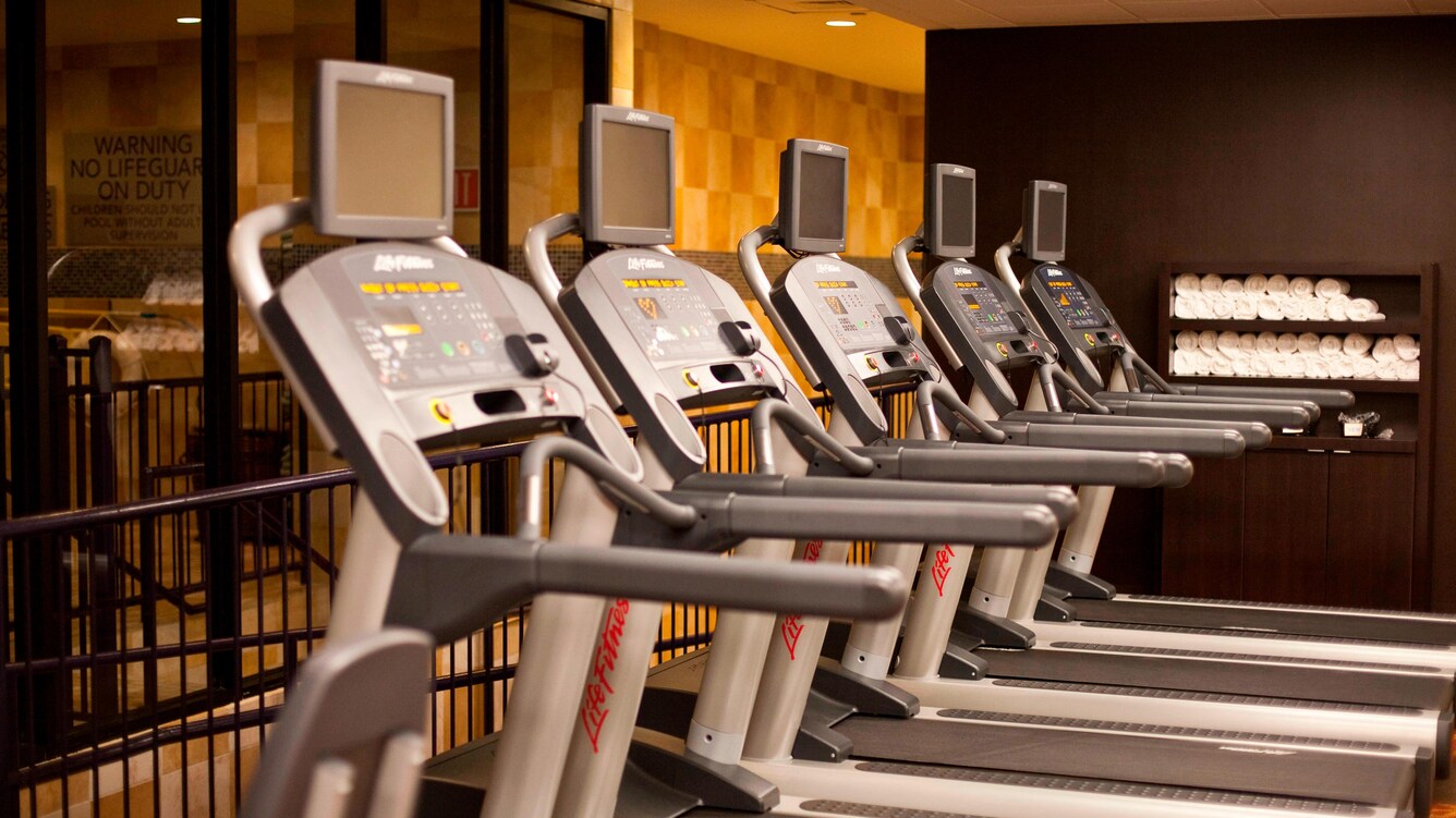 Fitness center at Courtyard by Marriott Austin Downtown/Convention Center