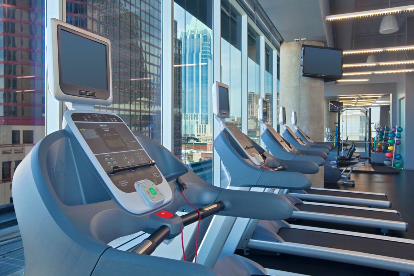 Fitness center at W Austin