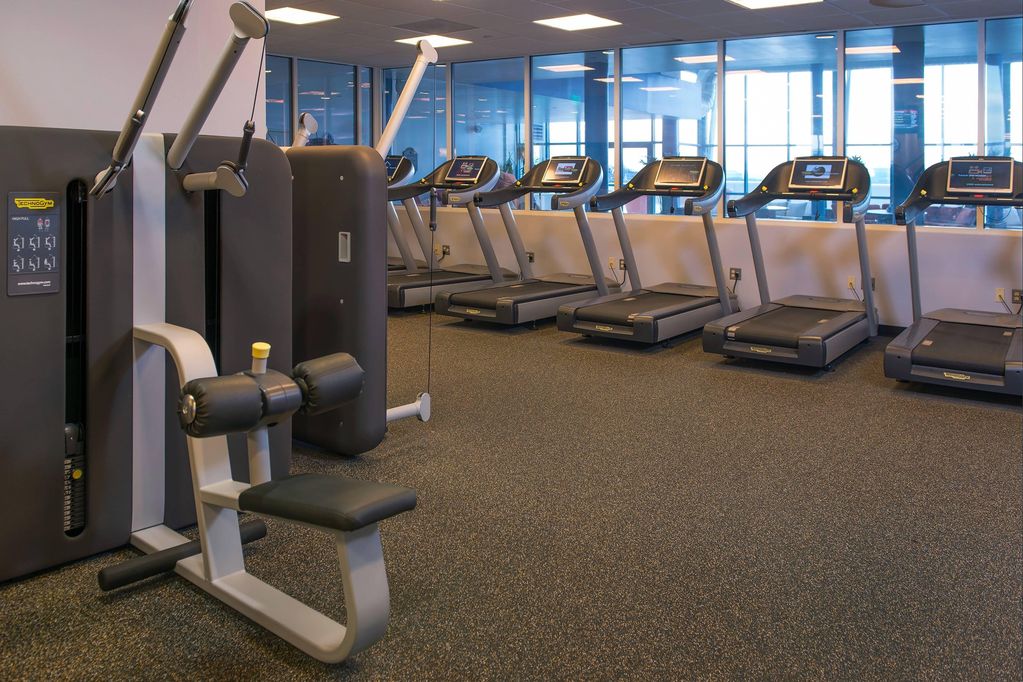 Fitness center at Baltimore Marriott Waterfront