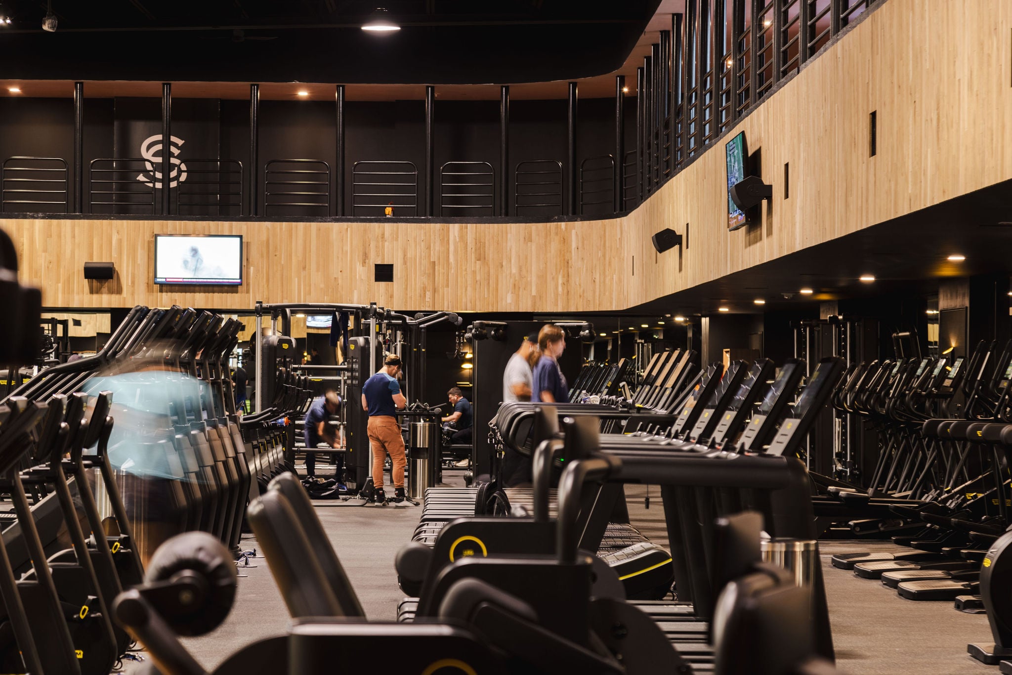 Fitness center at The Bellevue Hotel
