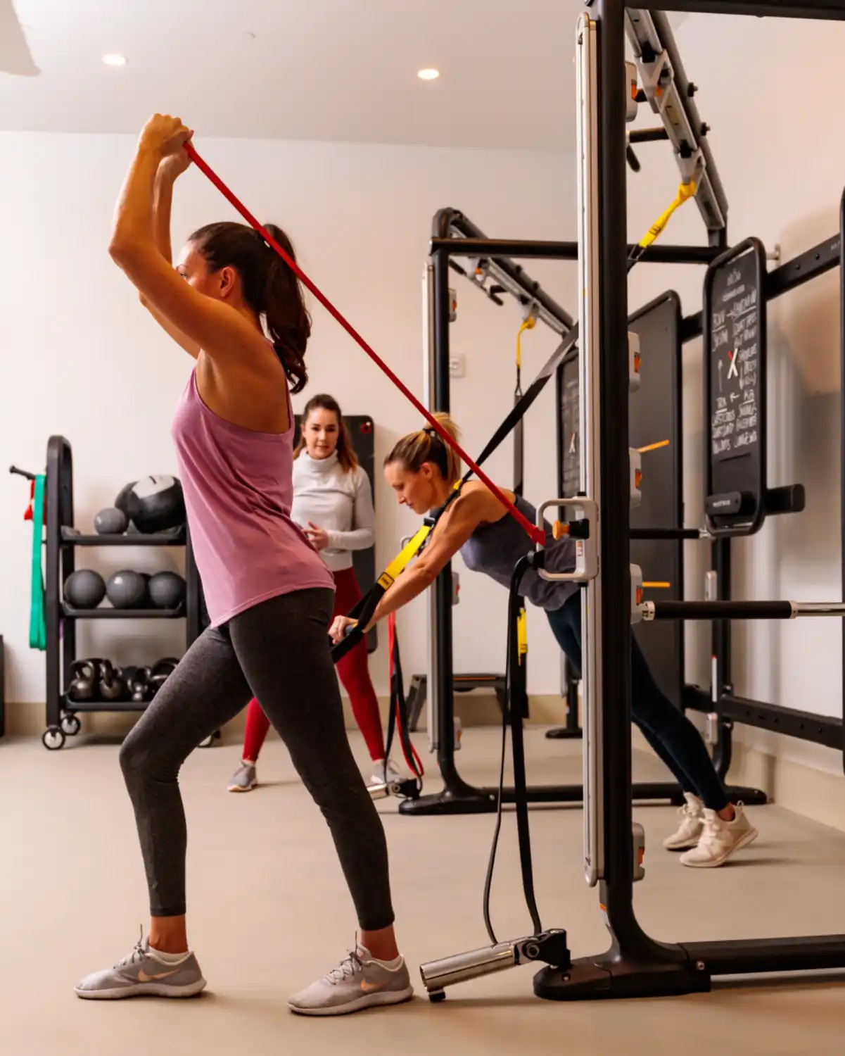 Fitness center at Blackberry Mountain