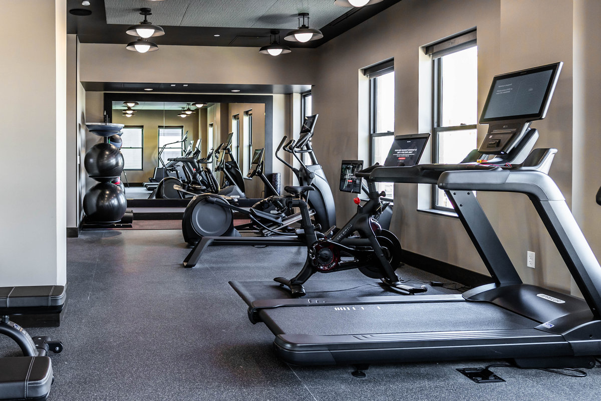 Fitness center at Hotel Renegade