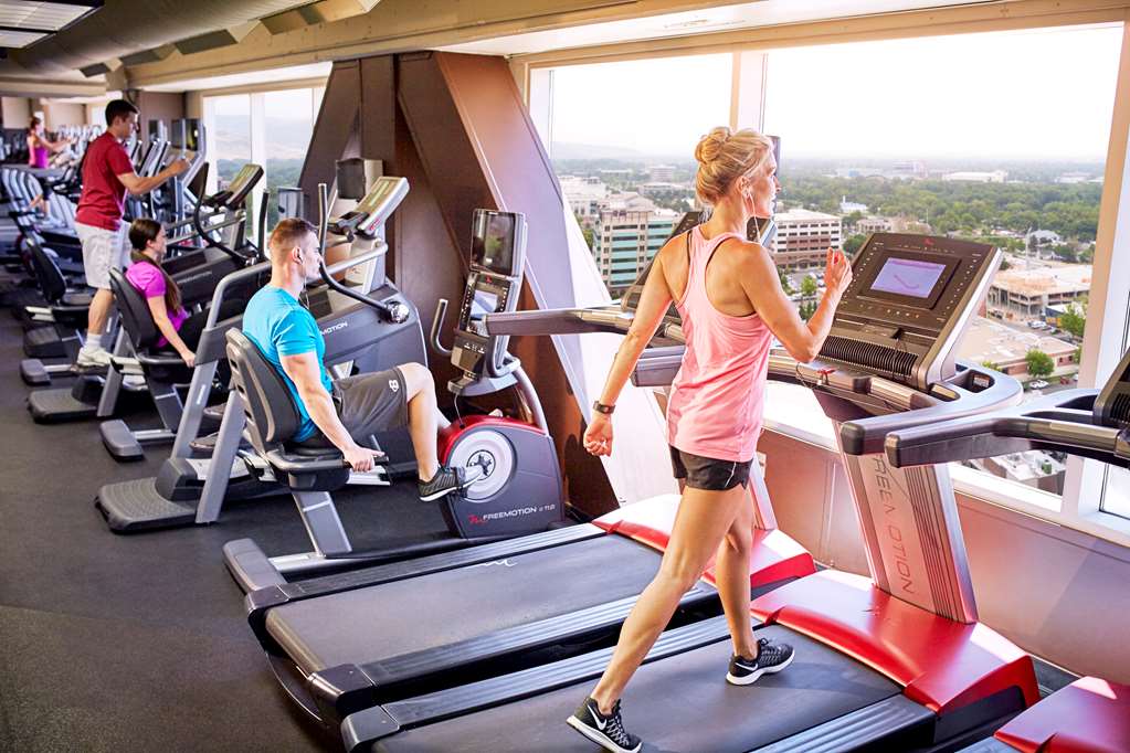 Fitness center at The Grove Hotel