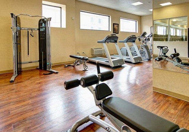 Fitness center at Curtiss Hotel, an Ascend Collection Hotel