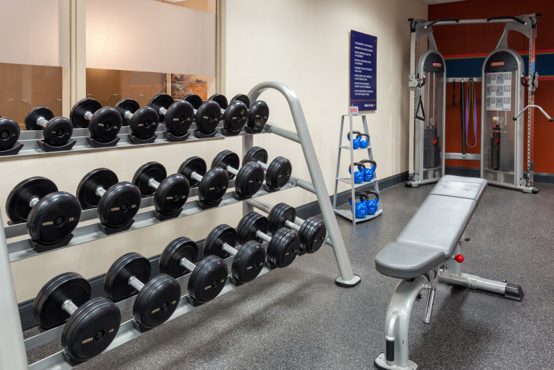 Fitness center at Hampton Inn & Suites Buffalo Downtown