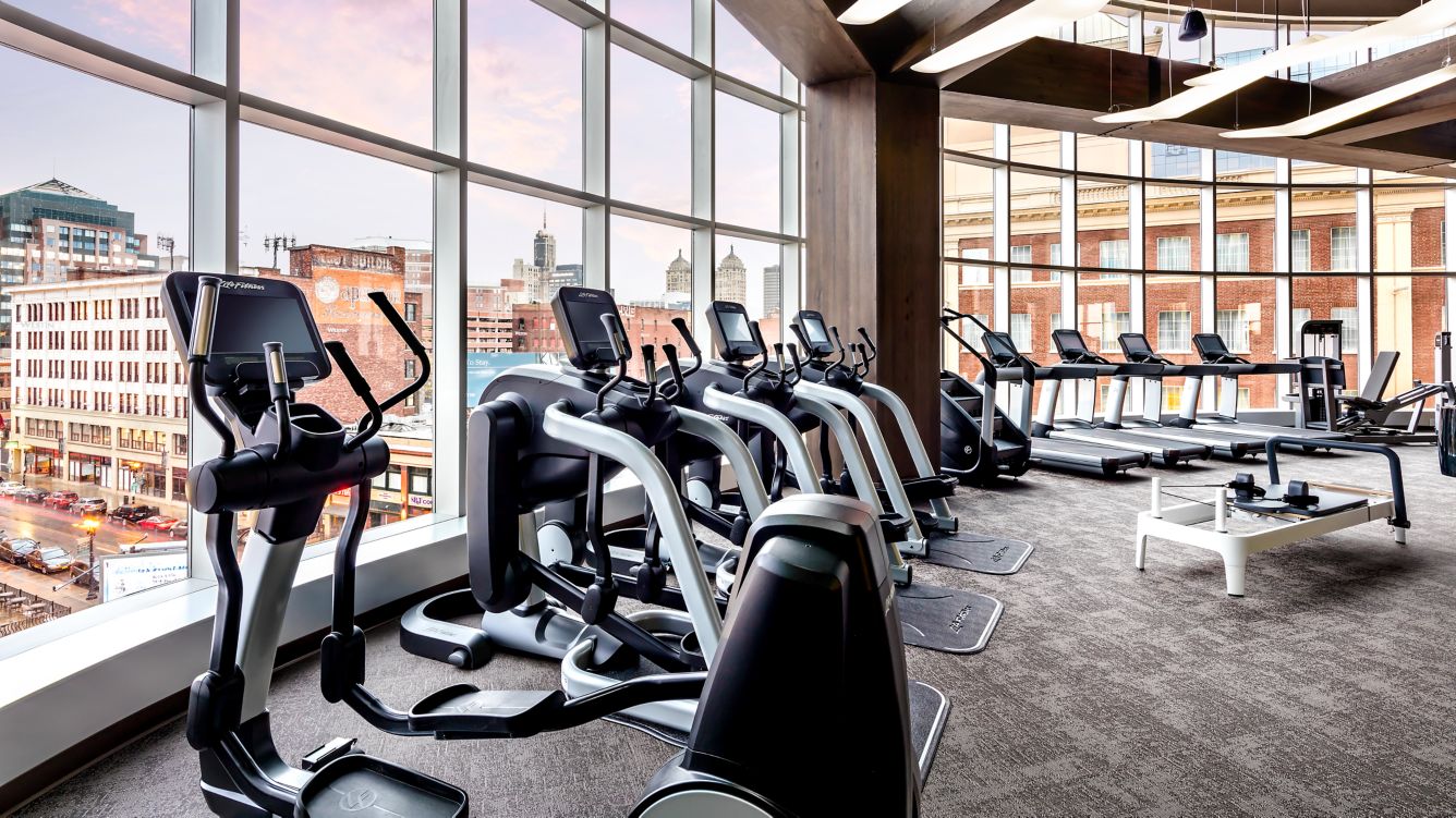 Fitness center at The Westin Buffalo