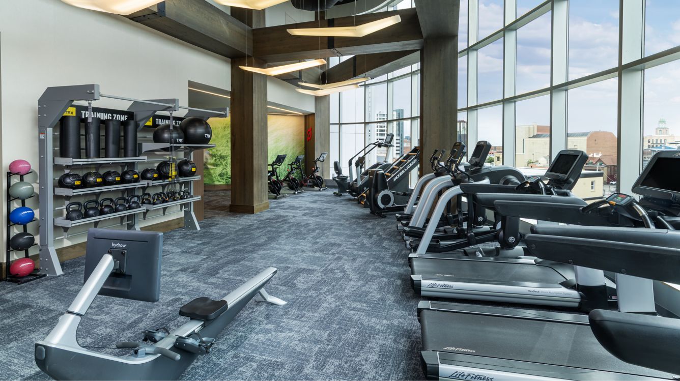 Fitness center · view 2 at The Westin Buffalo