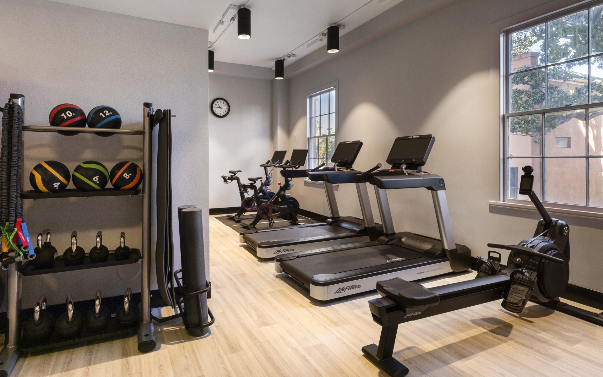 Fitness center at Mills House Charleston, Curio Collection by Hilton