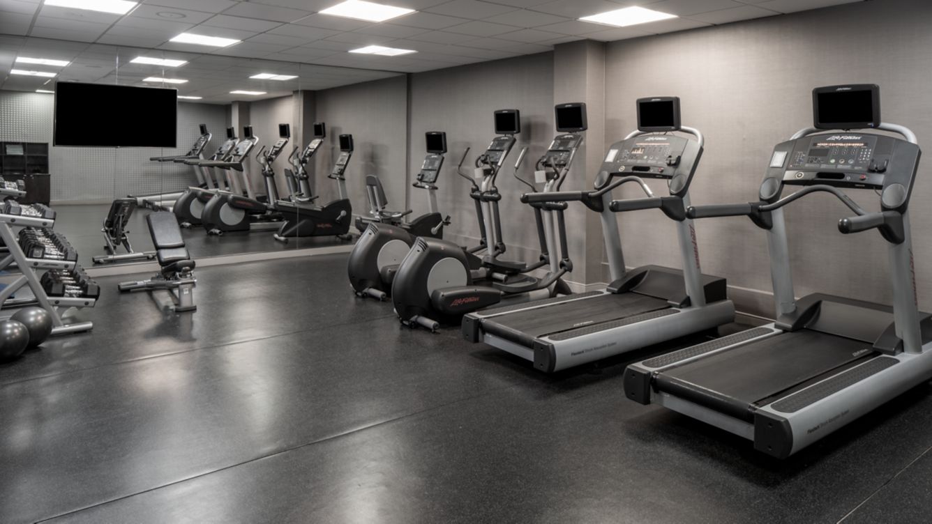 Fitness center at Fairfield by Marriott Inn & Suites Charlotte Uptown