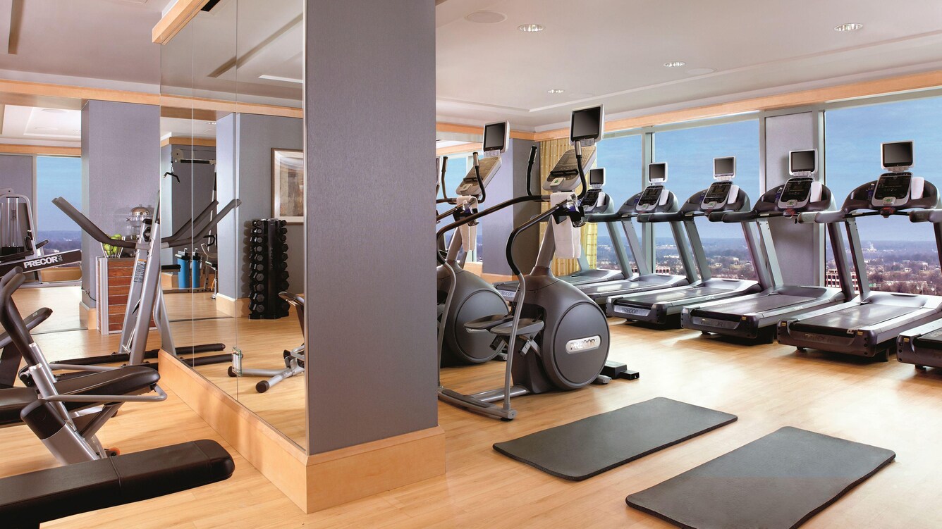 Fitness center at The Ritz-Carlton, Charlotte
