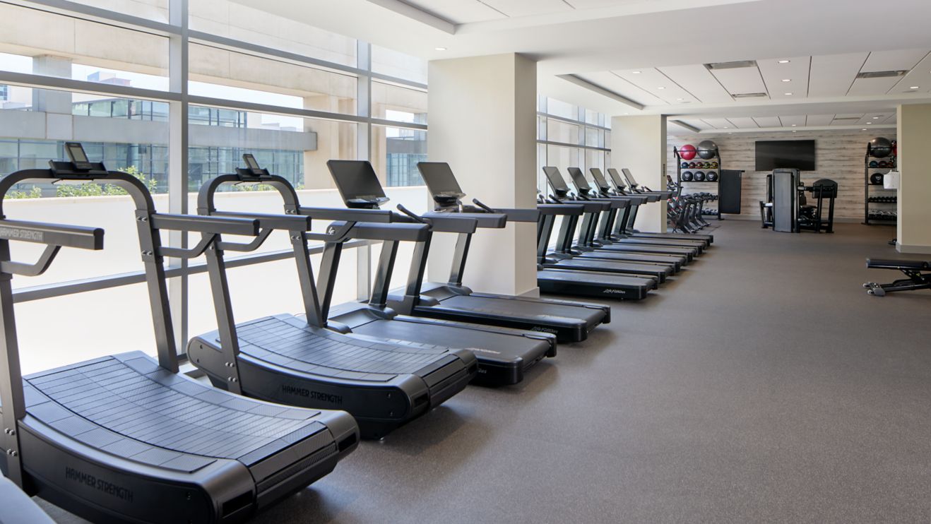 Fitness center at The Westin Charlotte