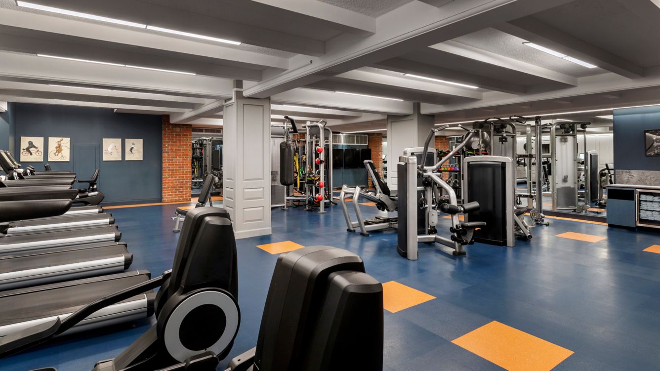 Fitness center at Hotel Cleveland, Autograph Collection