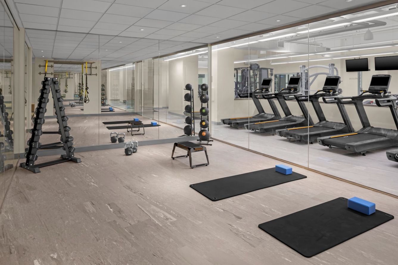 Fitness center at The Westin Cleveland Downtown