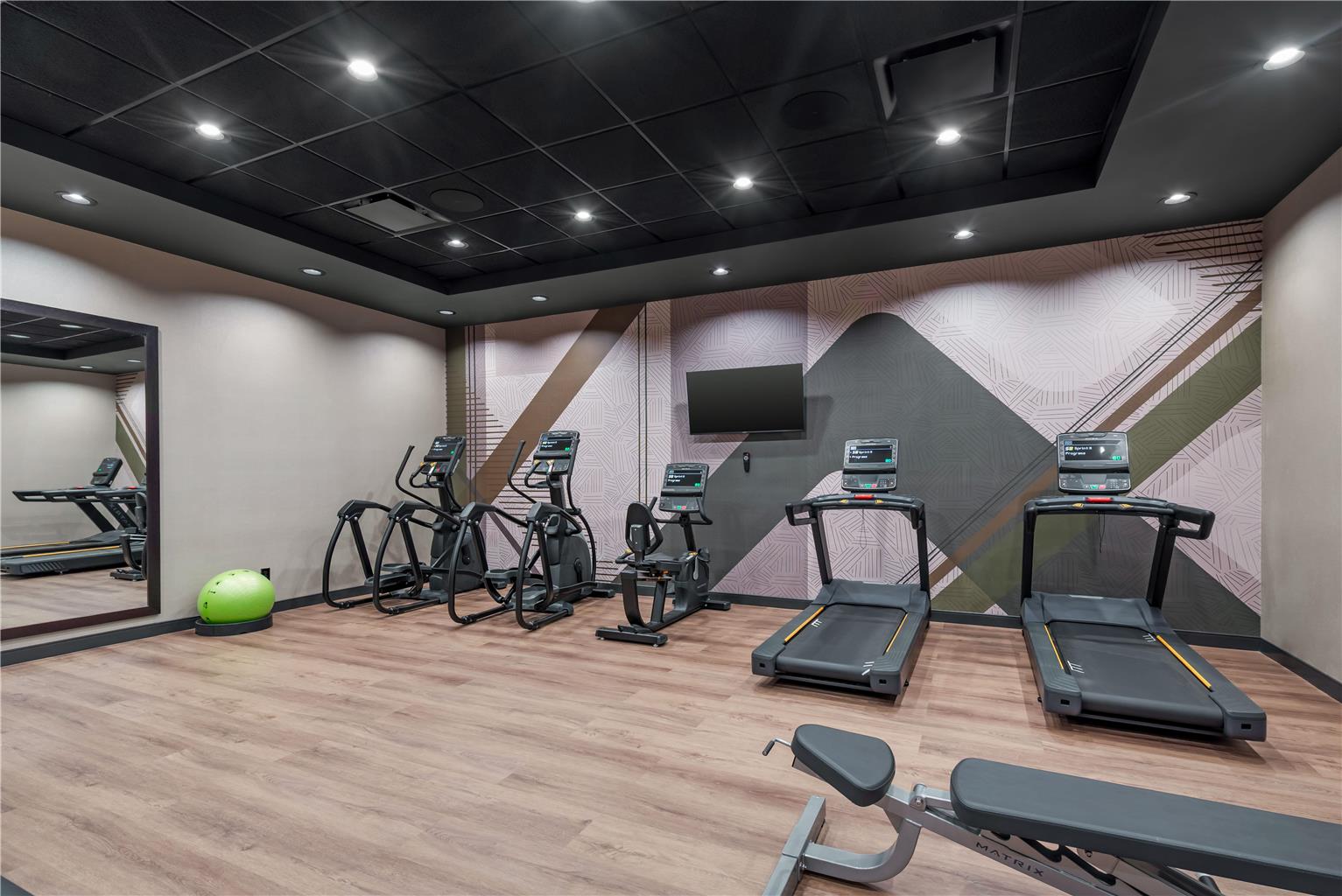 Fitness center at Drury Plaza Hotel Colorado Springs Near the Air Force Academy