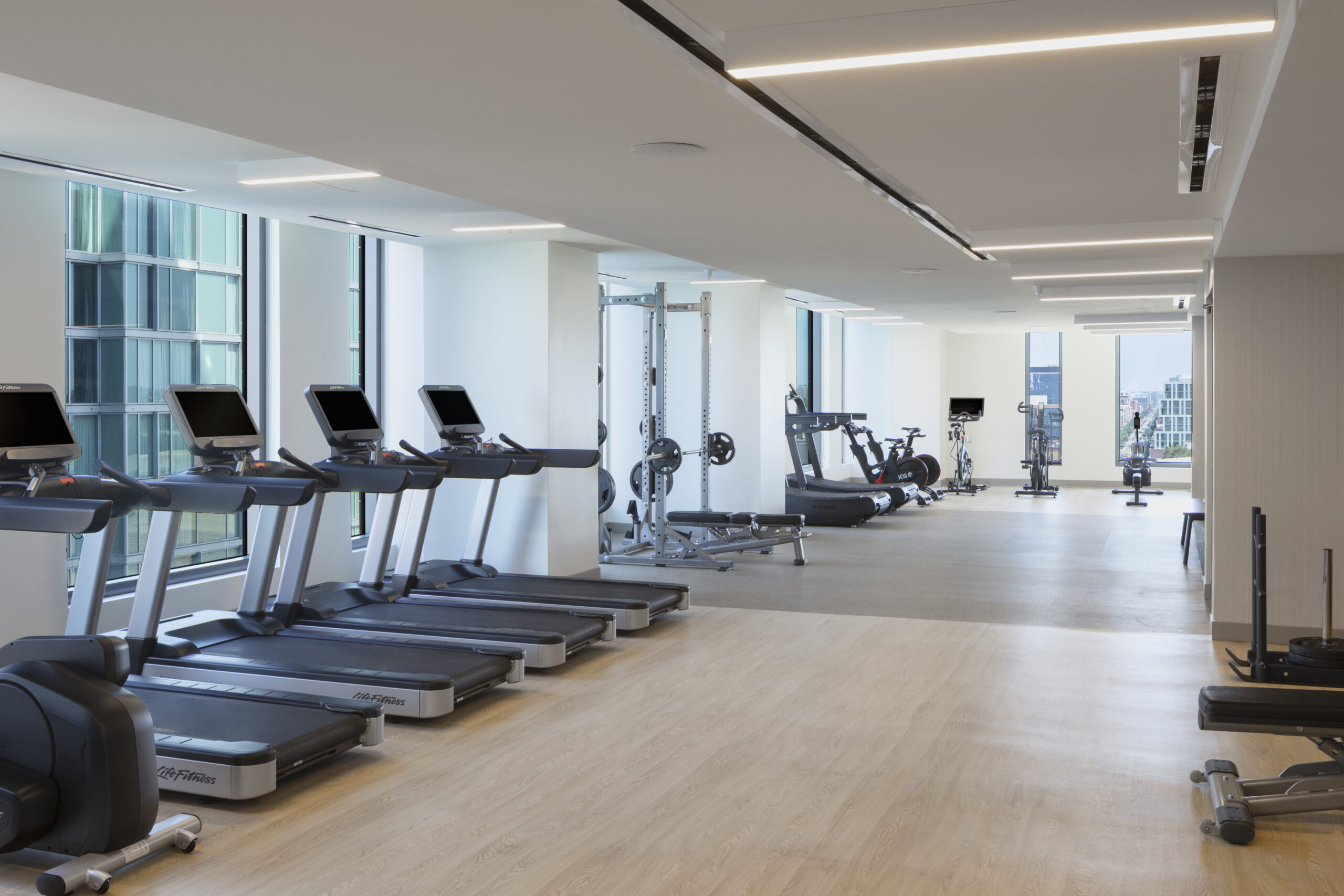 Fitness center · view 2 at Hilton Columbus Downtown