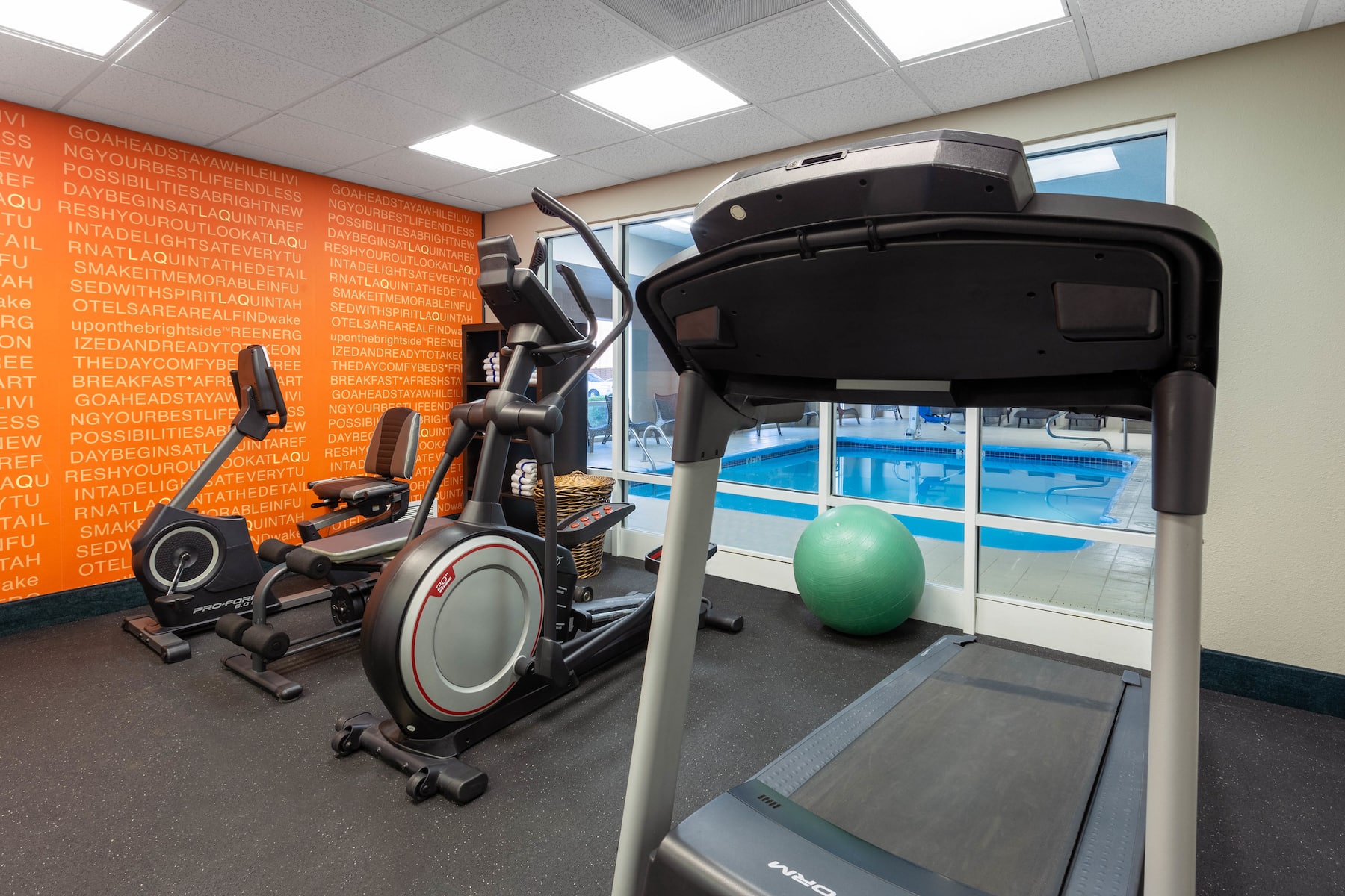 Fitness center at La Quinta Inn & Suites by Wyndham Columbus West – Hilliard