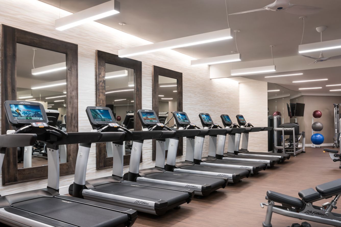 Fitness center at The Ritz-Carlton, Denver