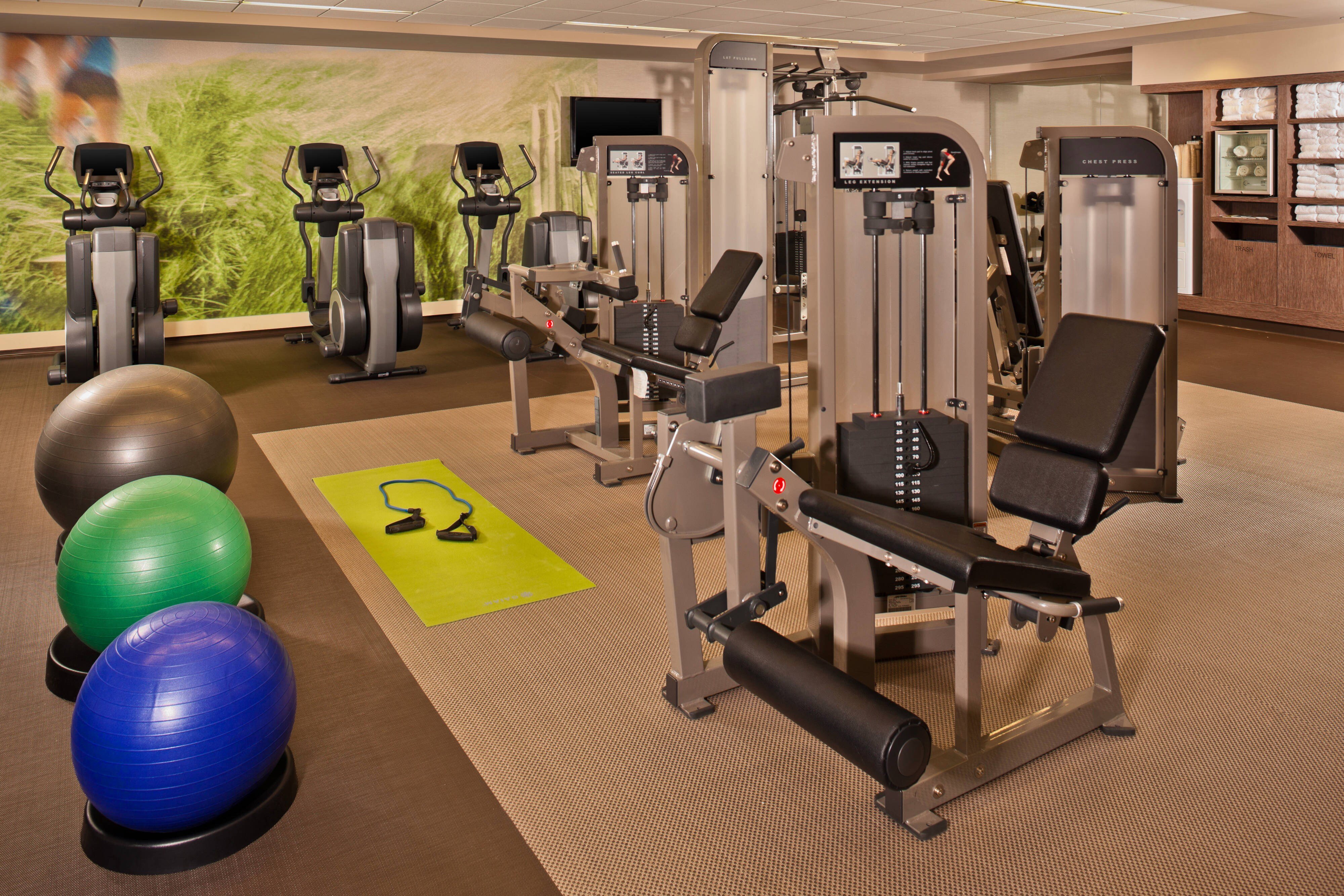 Fitness center at The Westin Book Cadillac Detroit