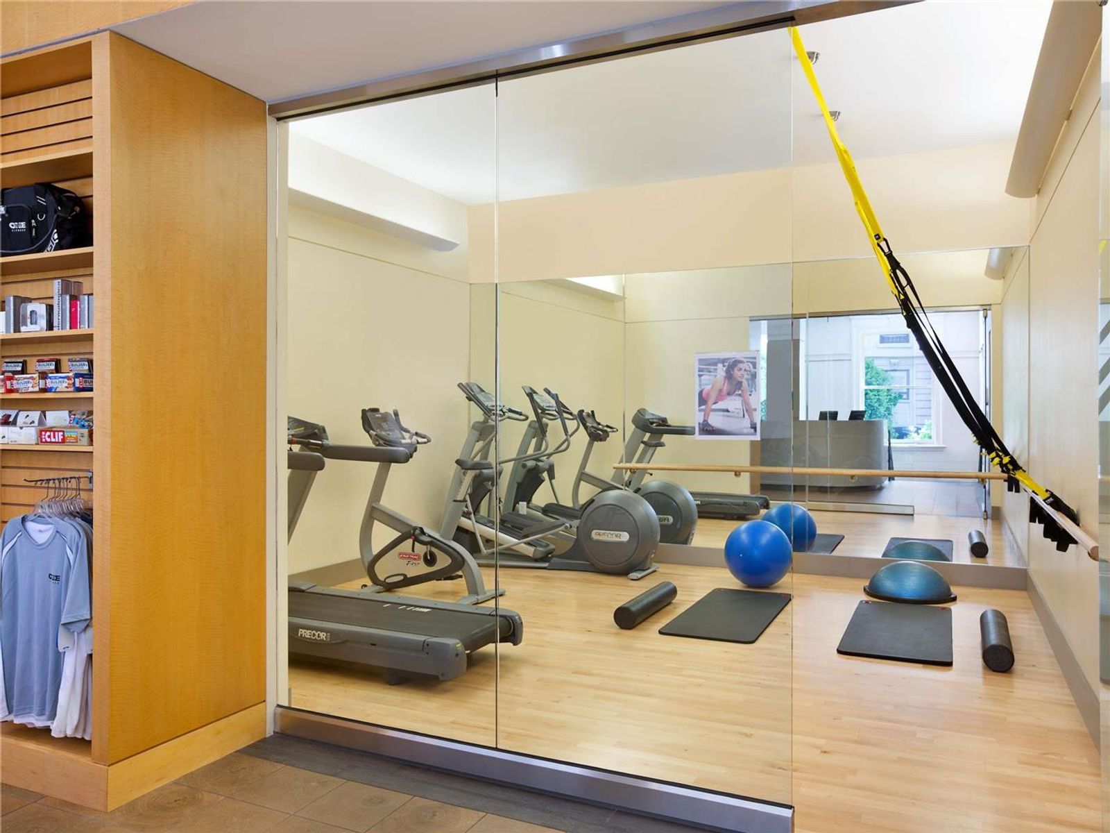 Fitness center at Fairmont San Francisco