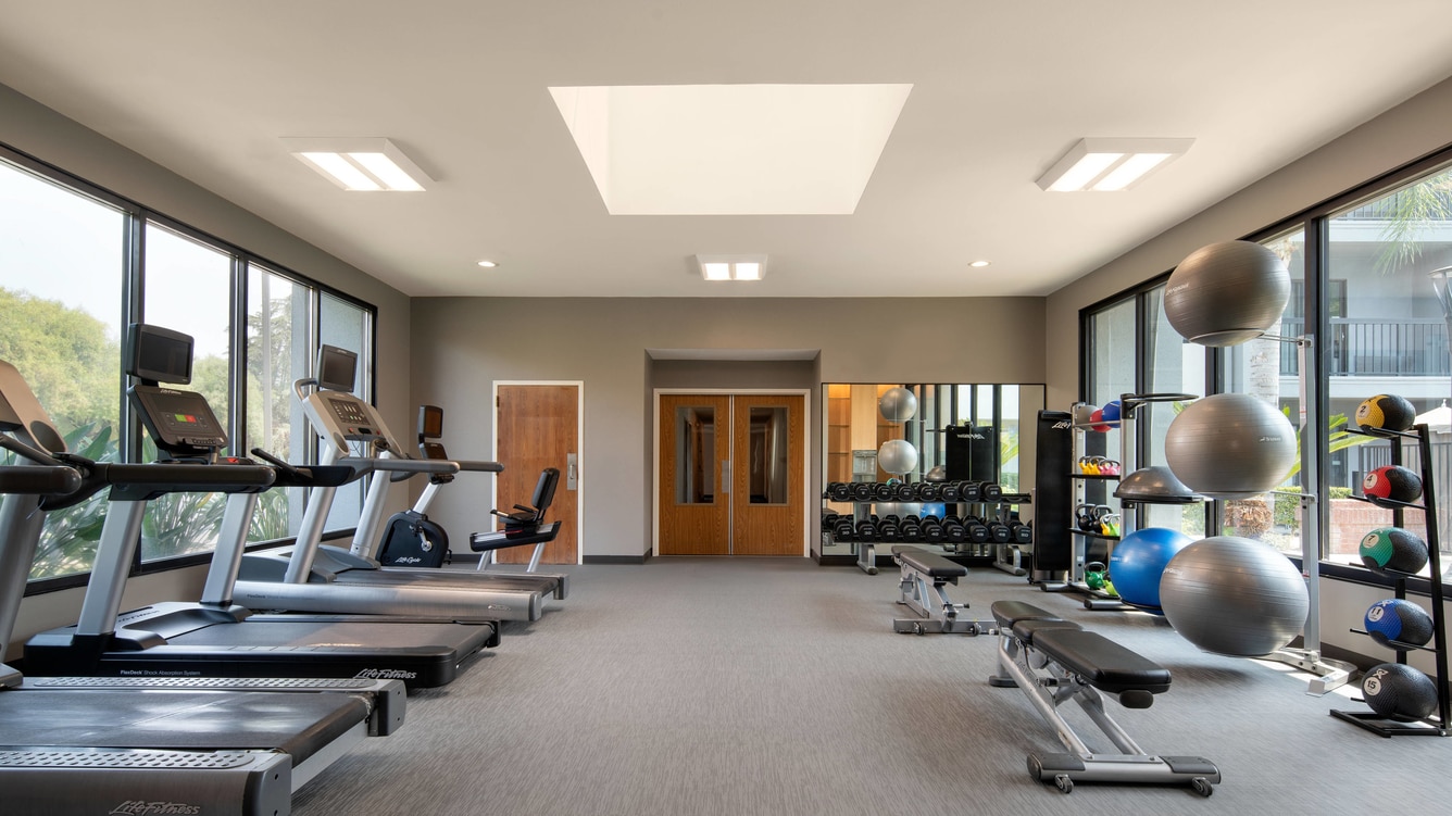 Fitness center · view 2 at Courtyard by Marriott Fresno
