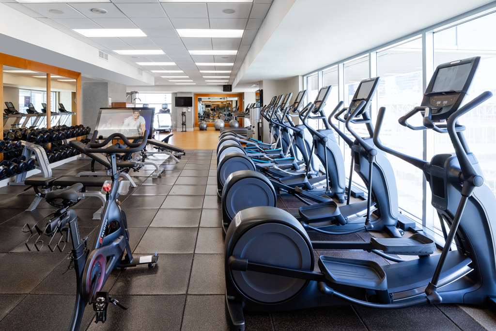 Fitness center · view 2 at Hilton Americas-Houston
