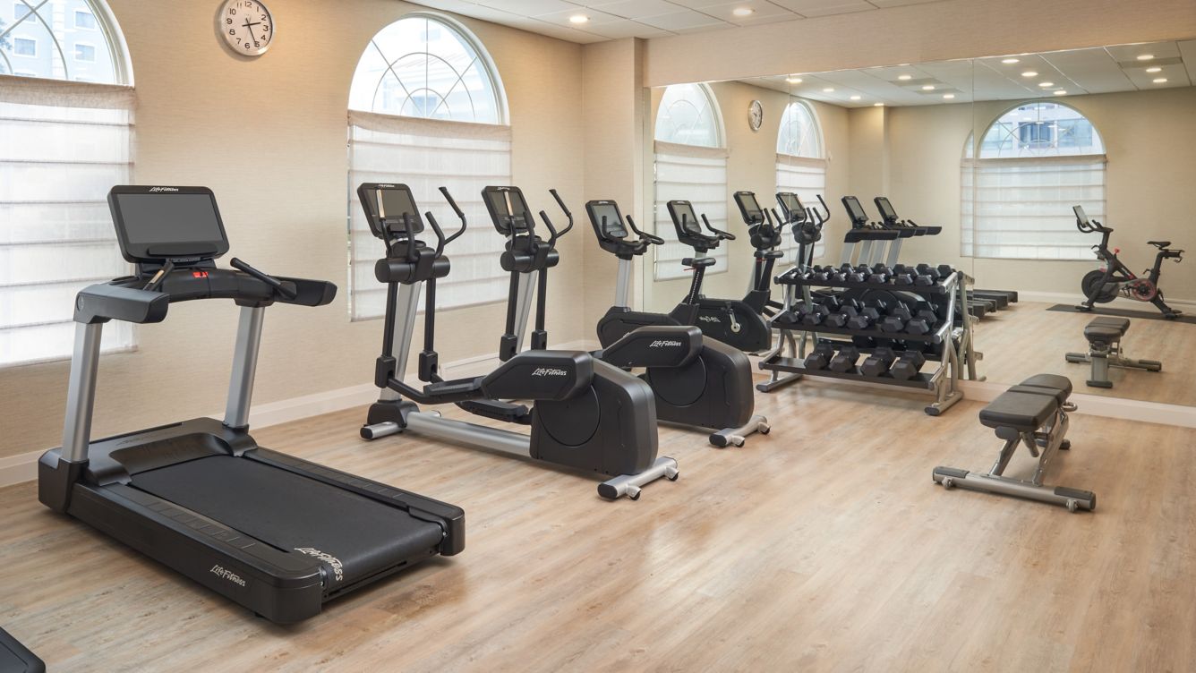 Fitness center at Hotel Vesper, Houston, a Tribute Portfolio Hotel