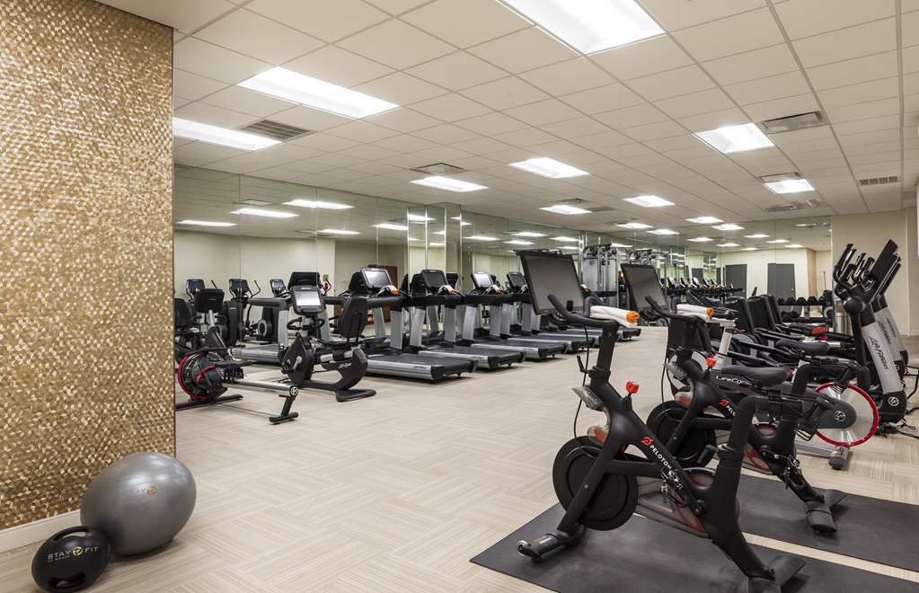Fitness center at Hyatt Regency Houston Downtown