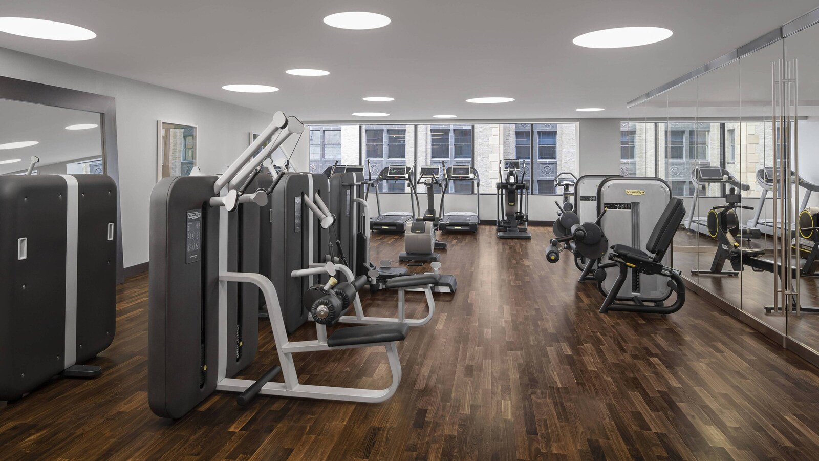 Fitness center at JW Marriott Houston Downtown
