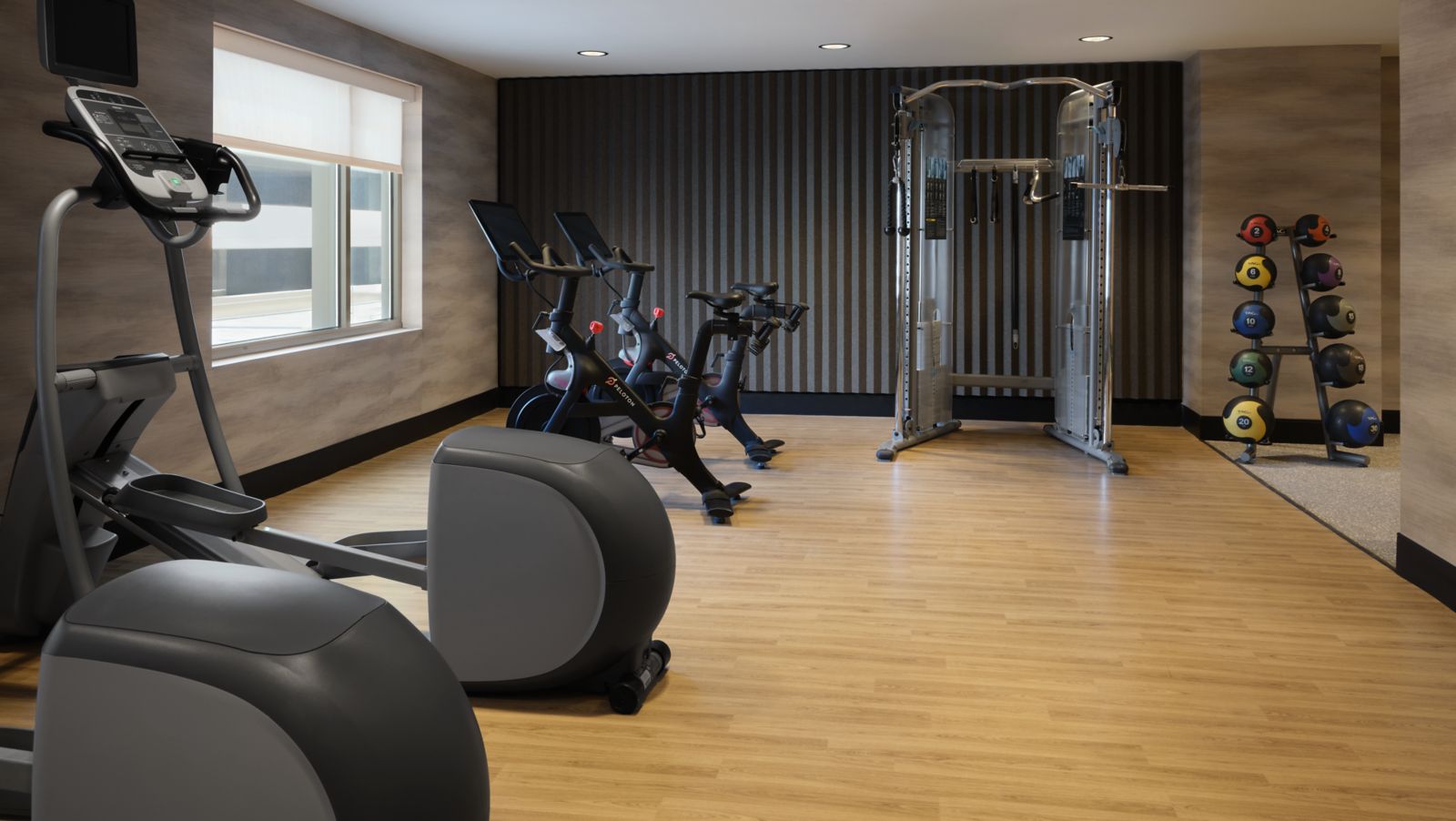 Fitness center at The Alexander, Autograph Collection