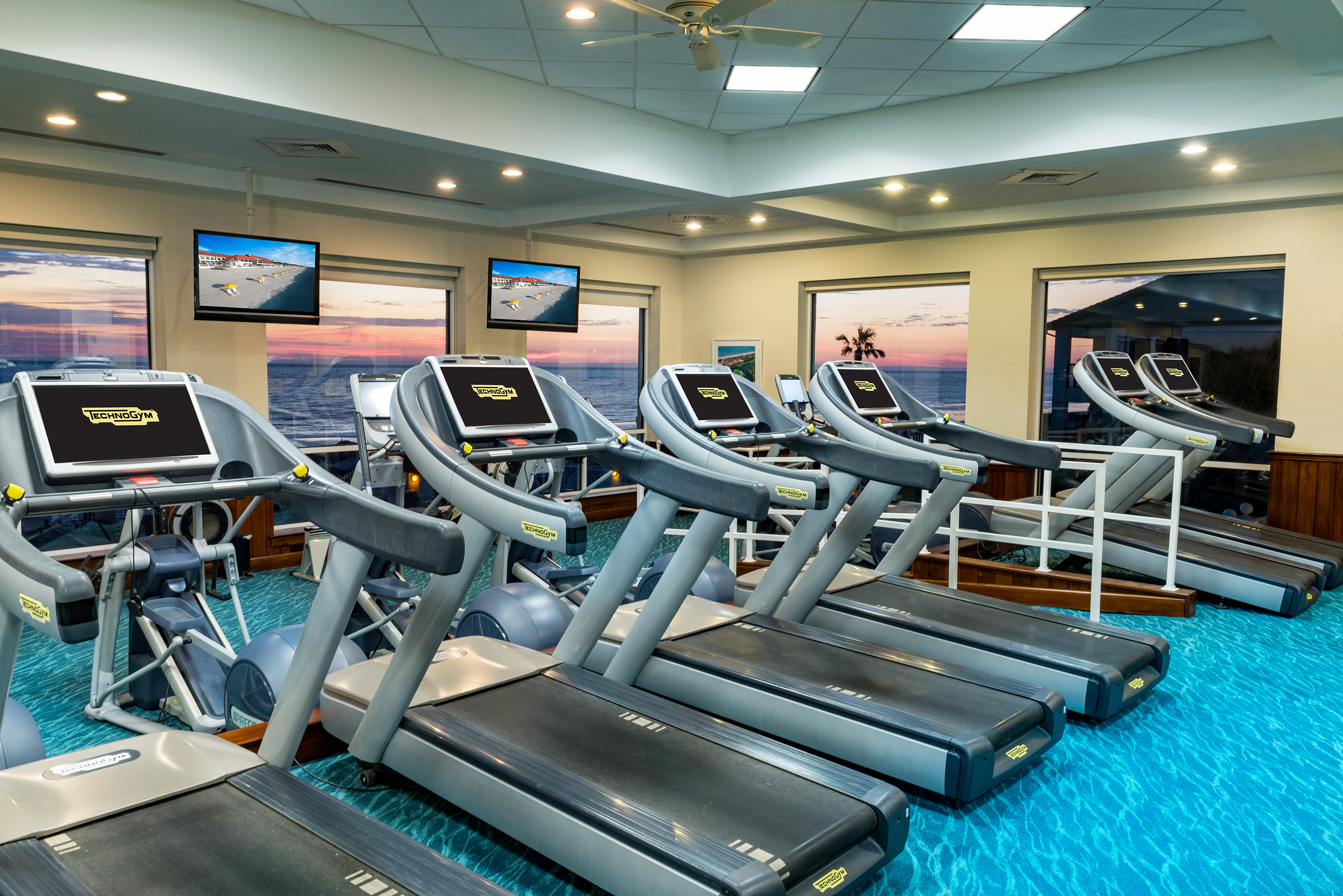 Fitness center at Ponte Vedra Inn & Club