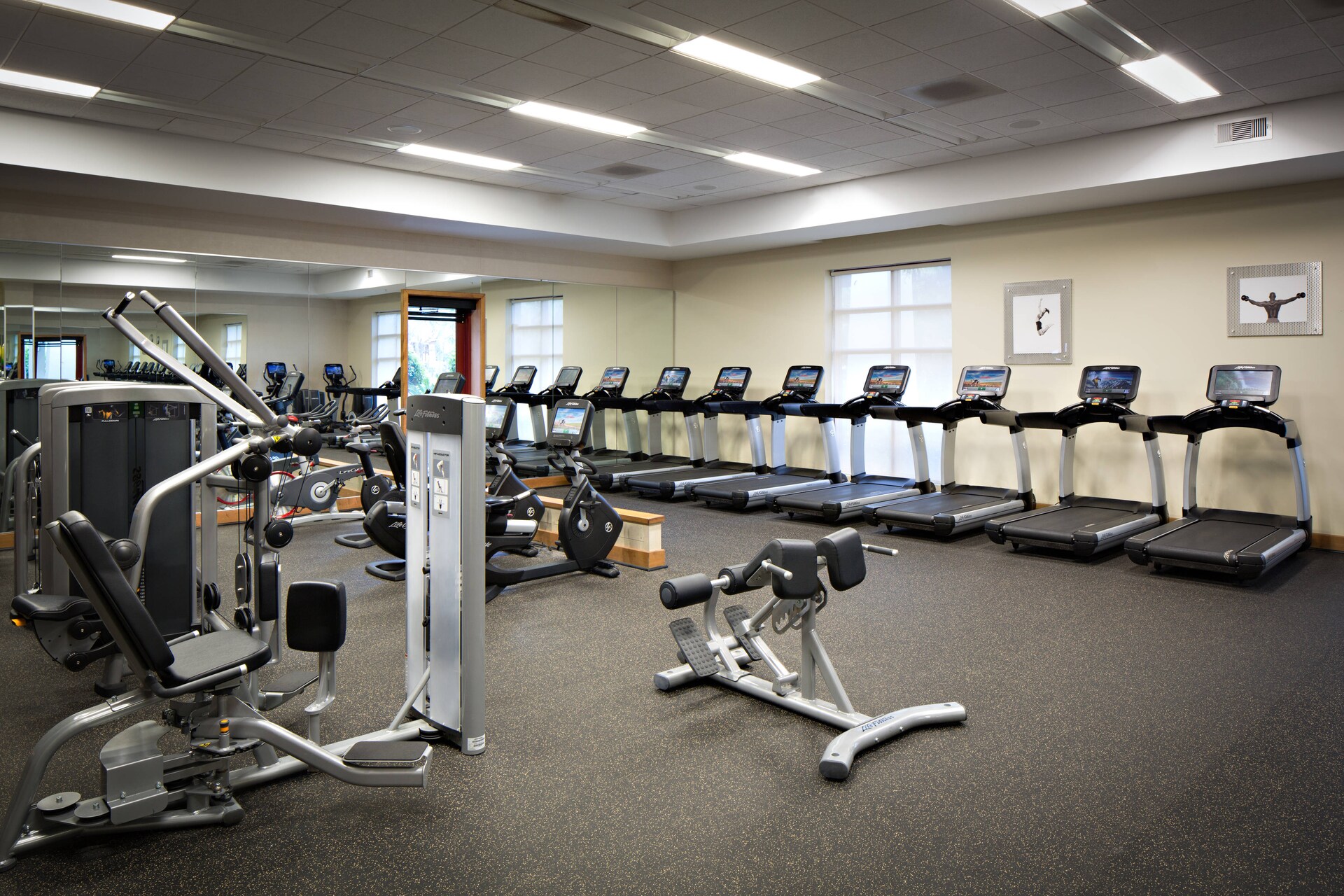 Fitness center at Sawgrass Marriott Golf Resort & Spa