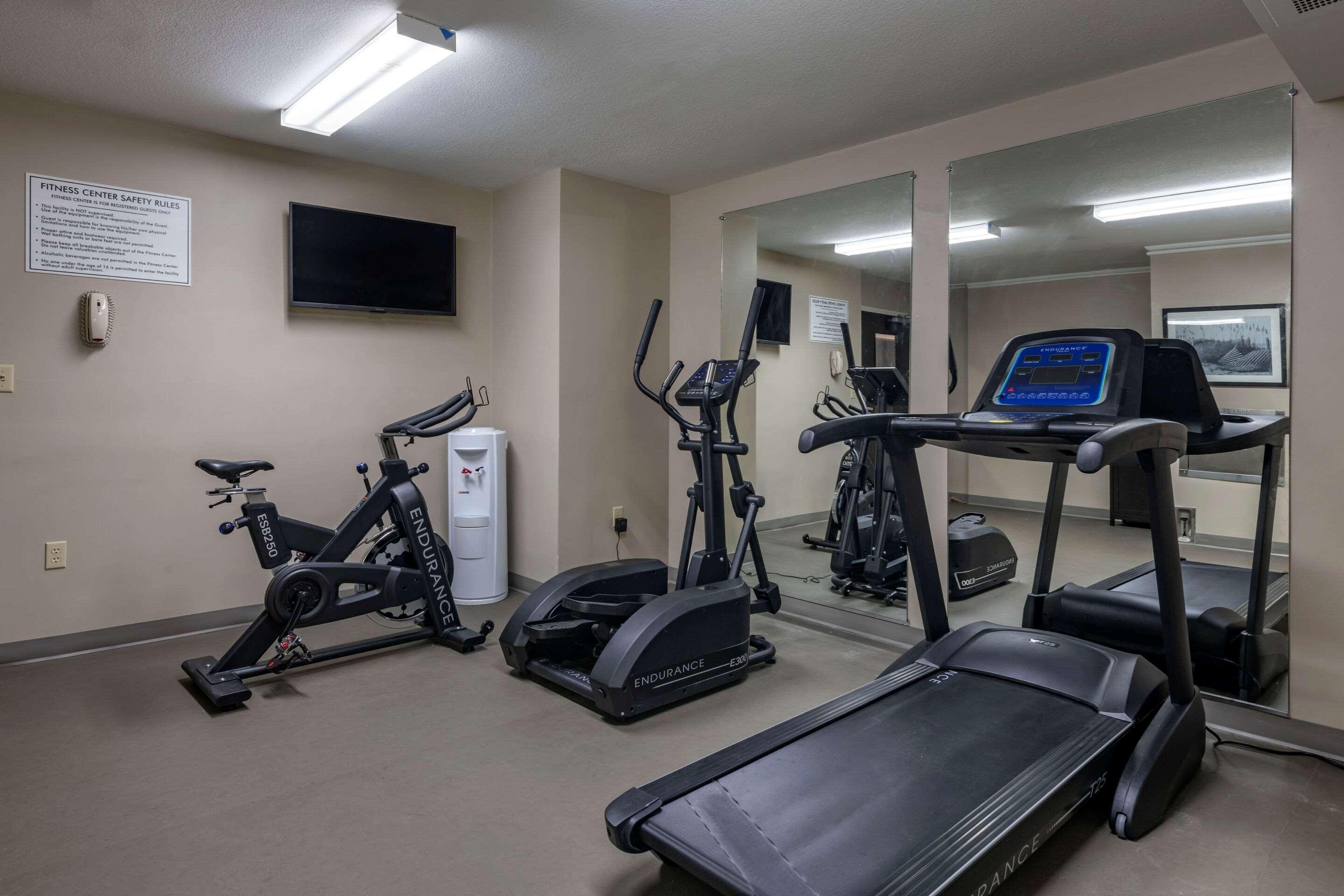 Fitness center at Sleep Inn Jacksonville Airport