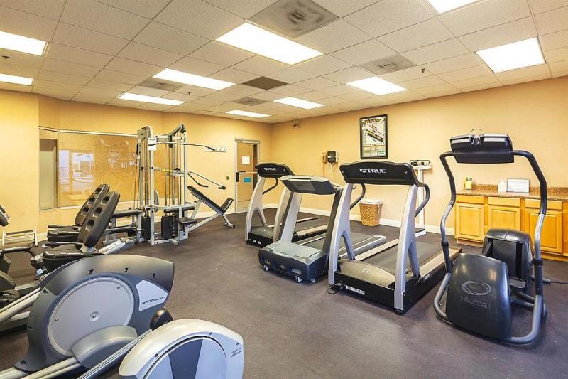 Fitness center at Southbank Hotel Jacksonville Riverwalk