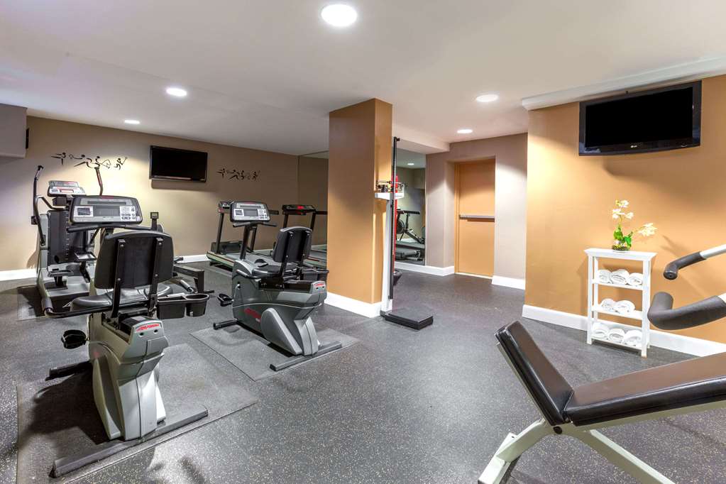 Fitness center at Ramada by Wyndham Jersey City