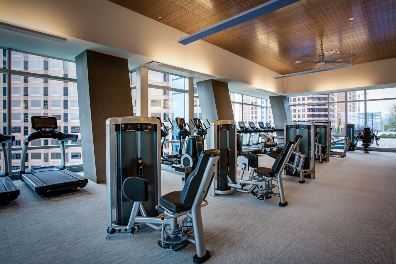 Fitness center at JW Marriott Austin