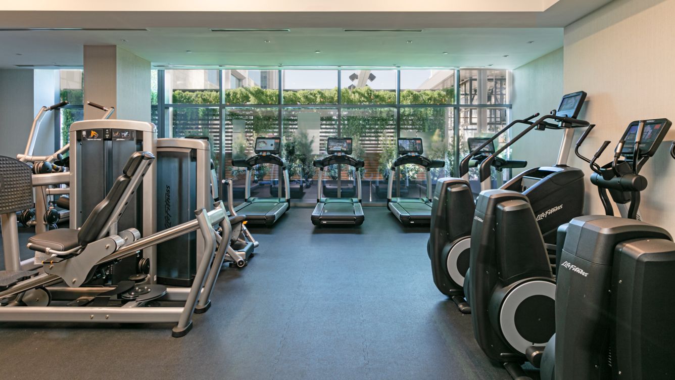 Fitness center at JW Marriott Charlotte