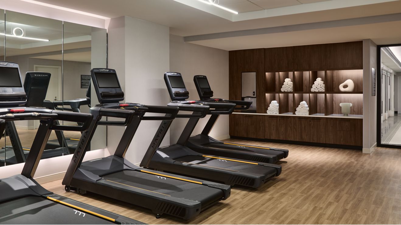 Fitness center at AC Hotel Kansas City Downtown