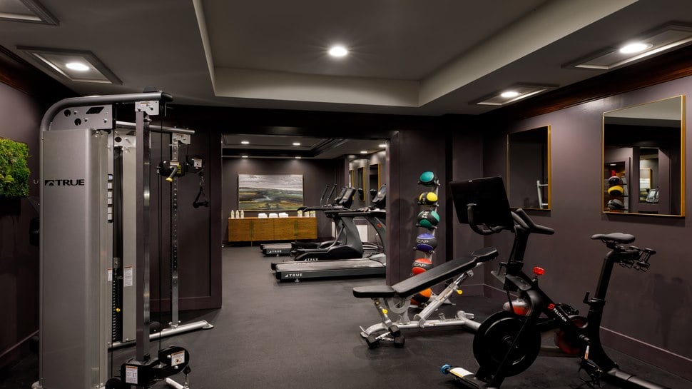 Fitness center at Ambassador Hotel Kansas City, Autograph Collection