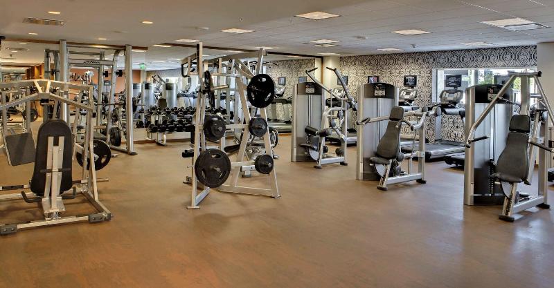 Fitness center at JW Marriott Los Angeles L.A. LIVE