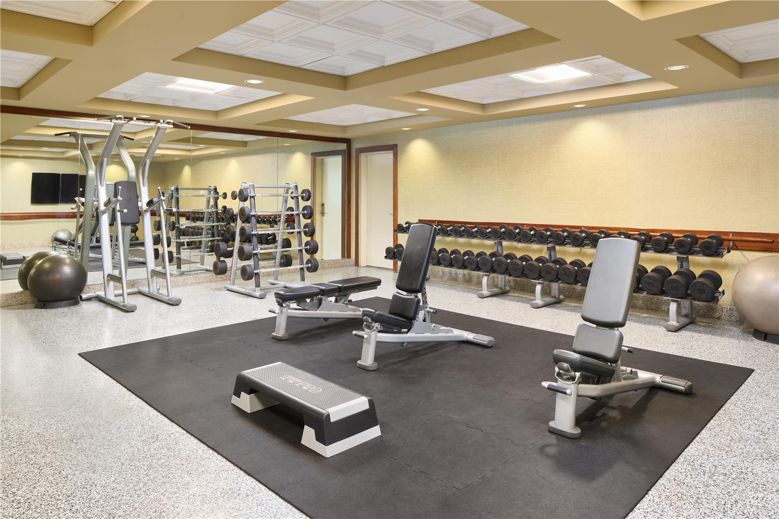 Fitness center at Hyatt Regency Maui Resort and Spa